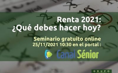 Renta 2021: qué debes hacer hoy (seminario gratuito online)