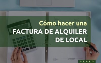 Cómo hacer una factura de alquiler de local